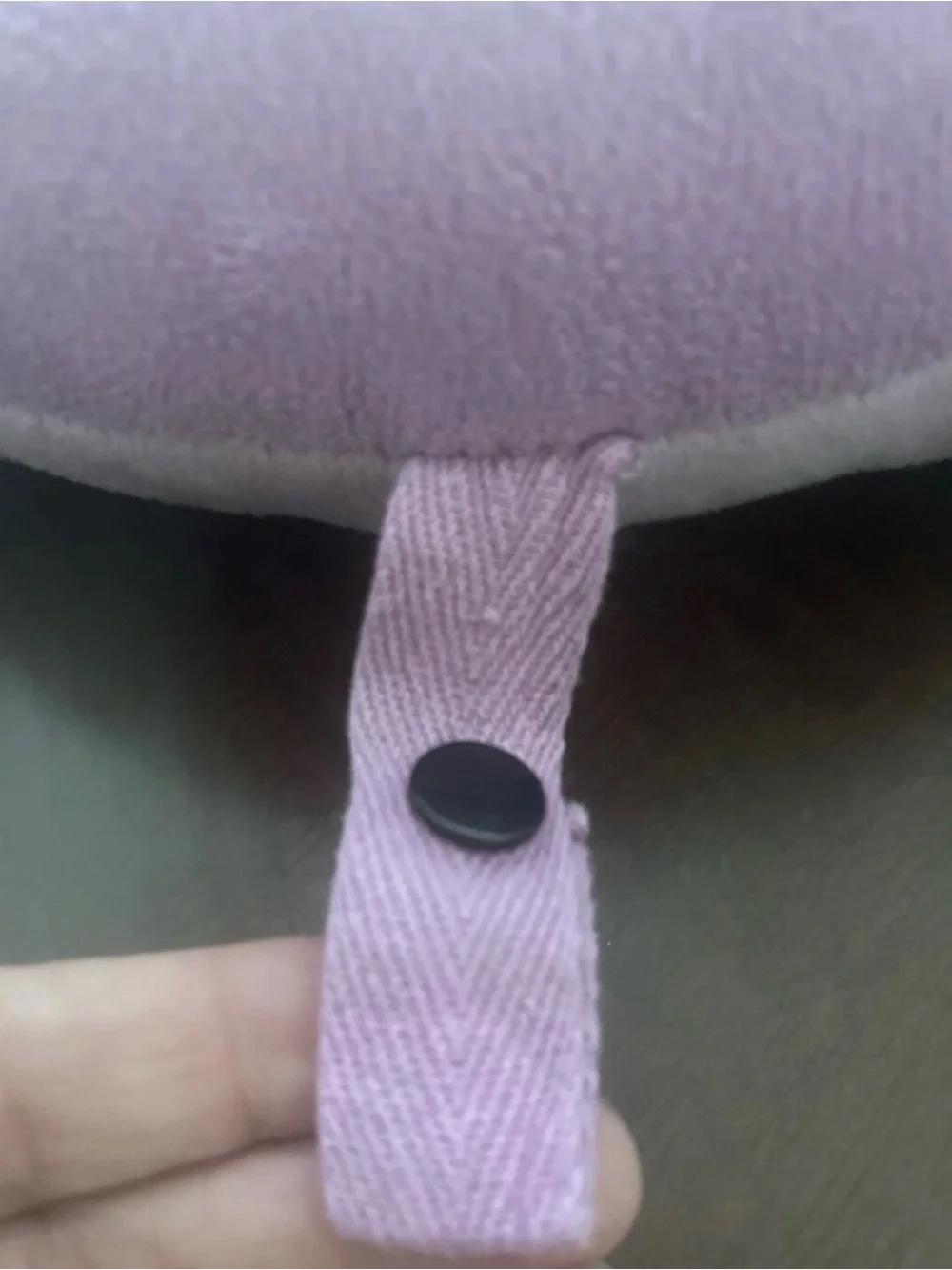Disney Lilo and Stitch Purple 'Angel' Neck Pillow Travel